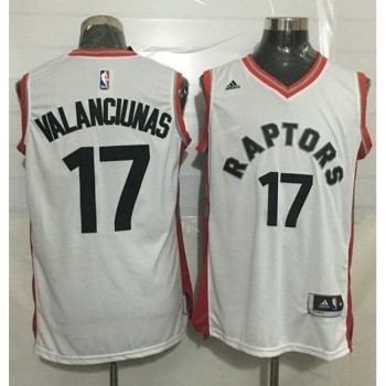 Raptors #17 Jonas Valanciunas White Stitched NBA Jersey Raptors #17 Jonas Valanciunas White Stitched NBA Jersey