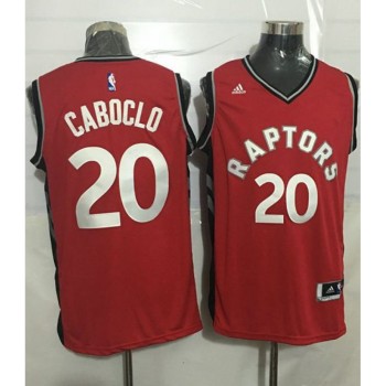Raptors #20 Bruno Caboclo Red Stitched NBA Jersey Raptors #20 Bruno Caboclo Red Stitched NBA Jersey