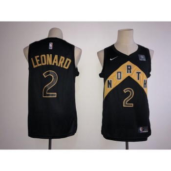Raptors #2 Kawhi Leonard Black City Edition Swingman Stitched Jersey Raptors #2 Kawhi Leonard Black City Edition Swingman Stitched Jersey