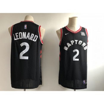 Raptors #2 Kawhi Leonard Black Swingman Stitched Jersey Raptors #2 Kawhi Leonard Black Swingman Stitched Jersey