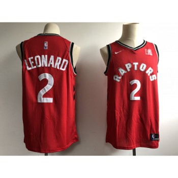 Raptors #2 Kawhi Leonard Red Swingman Stitched Jersey Raptors #2 Kawhi Leonard Red Swingman Stitched Jersey