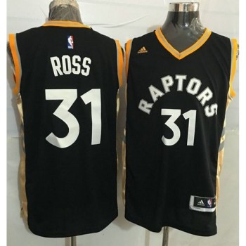 Raptors #31 Terrence Ross Black/Gold Stitched NBA Jersey Raptors #31 Terrence Ross Black/Gold Stitched NBA Jersey