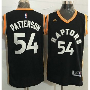 Raptors #54 Patrick Patterson Black/Gold Stitched NBA Jersey Raptors #54 Patrick Patterson Black/Gold Stitched NBA Jersey