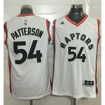 Raptors #54 Patrick Patterson White Stitched NBA Jersey Raptors #54 Patrick Patterson White Stitched NBA Jersey