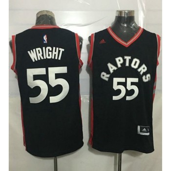Raptors #55 Delon Wright Black Stitched NBA Jersey Raptors #55 Delon Wright Black Stitched NBA Jersey
