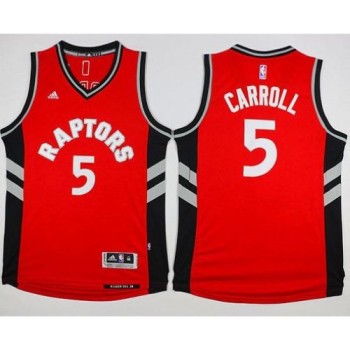 Raptors #5 DeMarre Carroll Red Stitched NBA Jersey Raptors #5 DeMarre Carroll Red Stitched NBA Jersey