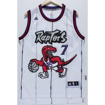Raptors #7 Kyle Lowry White Throwback Stitched NBA Jersey Raptors #7 Kyle Lowry White Throwback Stitched NBA Jersey