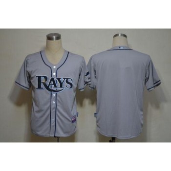 Rays Blank Grey Cool Base Stitched MLB Jersey Rays Blank Grey Cool Base Stitched MLB Jersey