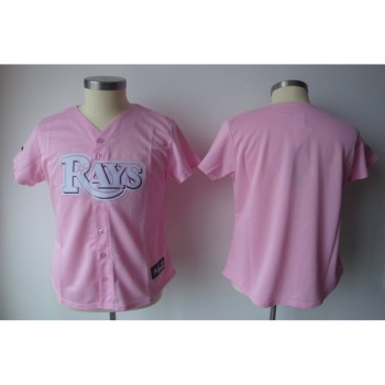 Rays Blank Pink Lady Fashion Stitched MLB Jersey Rays Blank Pink Lady Fashion Stitched MLB Jersey
