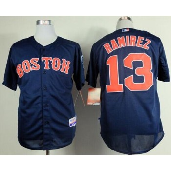 Red Sox #13 Hanley Ramirez Dark Blue Cool Base Stitched MLB Jersey Red Sox #13 Hanley Ramirez Dark Blue Cool Base Stitched MLB Jersey
