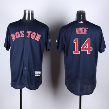 Red Sox #14 Jim Rice Navy Blue Flexbase Authentic Collection Stitched MLB Jersey Red Sox #14 Jim Rice Navy Blue Flexbase Authentic Collection Stitched MLB Jersey