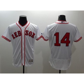 Red Sox #14 Jim Rice White Flexbase Authentic Collection Cooperstown Stitched MLB Jersey Red Sox #14 Jim Rice White Flexbase Authentic Collection Cooperstown Stitched MLB Jersey