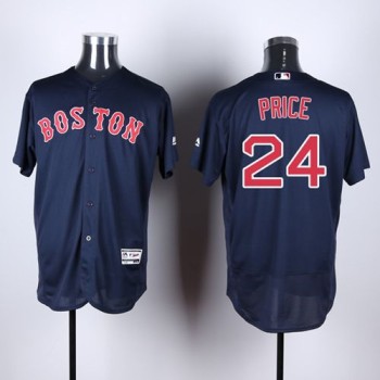 Red Sox #24 David Price Navy Blue Flexbase Authentic Collection Stitched MLB Jersey Red Sox #24 David Price Navy Blue Flexbase Authentic Collection Stitched MLB Jersey
