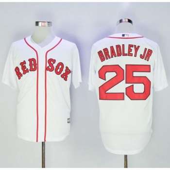 Red Sox #25 Jackie Bradley Jr White New Cool Base Stitched MLB Jersey Red Sox #25 Jackie Bradley Jr White New Cool Base Stitched MLB Jersey