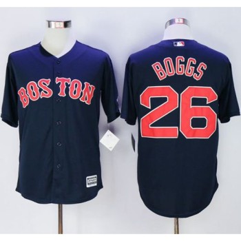 Red Sox #26 Wade Boggs Navy Blue New Cool Base Stitched MLB Jersey Red Sox #26 Wade Boggs Navy Blue New Cool Base Stitched MLB Jersey