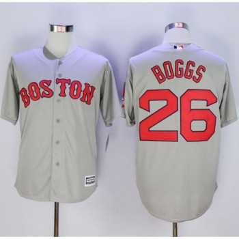 Red Sox #26 Wade Boggs New Grey Cool Base Stitched MLB Jersey Red Sox #26 Wade Boggs New Grey Cool Base Stitched MLB Jersey