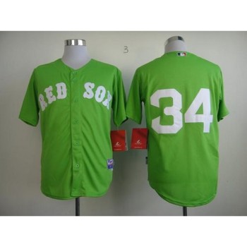 Red Sox #34 David Ortiz Green Cool Base Stitched MLB Jersey Red Sox #34 David Ortiz Green Cool Base Stitched MLB Jersey