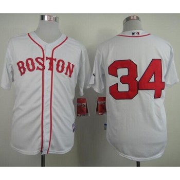Red Sox #34 David Ortiz White Stitched MLB Jersey Red Sox #34 David Ortiz White Stitched MLB Jersey