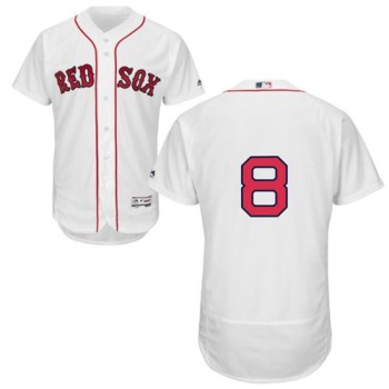 Red Sox #8 Carl Yastrzemski White Flexbase Authentic Collection Stitched MLB Jersey Red Sox #8 Carl Yastrzemski White Flexbase Authentic Collection Stitched MLB Jersey
