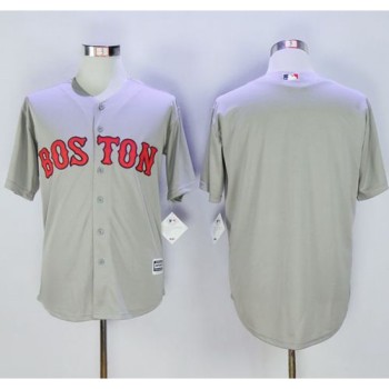 Red Sox Blank Grey New Cool Base Stitched MLB Jersey Red Sox Blank Grey New Cool Base Stitched MLB Jersey