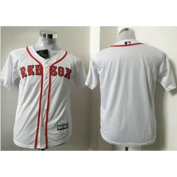 Red Sox Blank White Cool Base Stitched Youth MLB Jersey Red Sox Blank White Cool Base Stitched Youth MLB Jersey