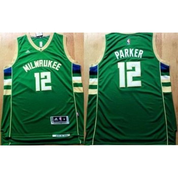 Revolution 30 Bucks #12 Jabari Parker Green Stitched NBA Jersey Revolution 30 Bucks #12 Jabari Parker Green Stitched NBA Jersey