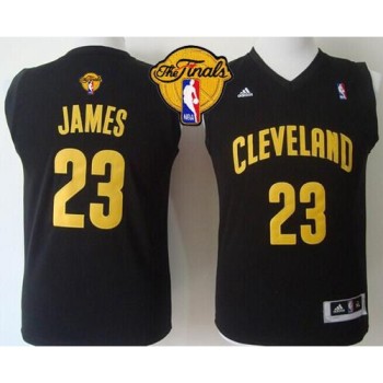 Revolution 30 Cavaliers #23 LeBron James Black The Finals Patch Stitched Youth NBA Jersey Revolution 30 Cavaliers #23 LeBron James Black The Finals Patch Stitched Youth NBA Jersey
