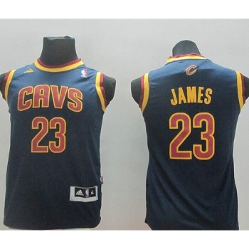 Revolution 30 Cavaliers #23 LeBron James Dark Blue Stitched Youth NBA Jersey Revolution 30 Cavaliers #23 LeBron James Dark Blue Stitched Youth NBA Jersey