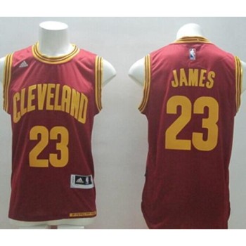 Revolution 30 Cavaliers #23 LeBron James Red Road Stitched NBA Jersey Revolution 30 Cavaliers #23 LeBron James Red Road Stitched NBA Jersey