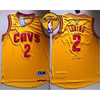 Revolution 30 Cavaliers #2 Kyrie Irving Gold The Finals Patch Stitched Youth NBA Jersey Revolution 30 Cavaliers #2 Kyrie Irving Gold The Finals Patch Stitched Youth NBA Jersey