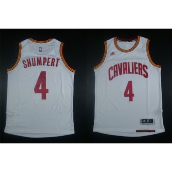 Revolution 30 Cavaliers #4 Iman Shumpert White Stitched NBA Jersey Revolution 30 Cavaliers #4 Iman Shumpert White Stitched NBA Jersey