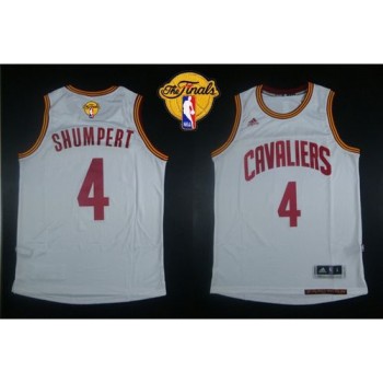 Revolution 30 Cavaliers #4 Iman Shumpert White The Finals Patch Stitched NBA Jersey Revolution 30 Cavaliers #4 Iman Shumpert White The Finals Patch Stitched NBA Jersey