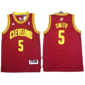 Revolution 30 Cavaliers #5 J.R. Smith Red Stitched NBA Jersey Revolution 30 Cavaliers #5 J.R. Smith Red Stitched NBA Jersey