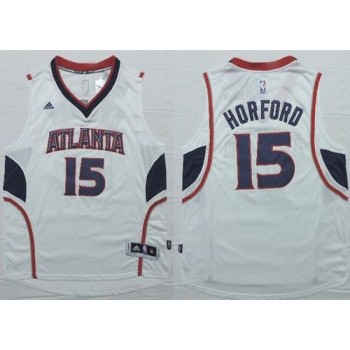Revolution 30 Hawks #15 Al Horford White Stitched NBA Jersey Revolution 30 Hawks #15 Al Horford White Stitched NBA Jersey