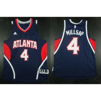 Revolution 30 Hawks #4 Paul Millsap Blue Stitched NBA Jersey Revolution 30 Hawks #4 Paul Millsap Blue Stitched NBA Jersey