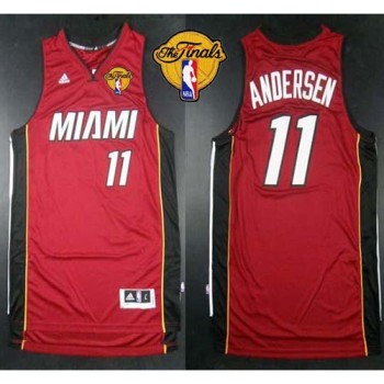 Revolution 30 Heat #11 Chris Andersen Red Finals Patch Stitched NBA Jersey Revolution 30 Heat #11 Chris Andersen Red Finals Patch Stitched NBA Jersey