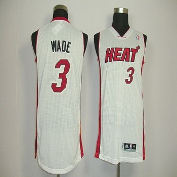 Revolution 30 Heat #3 Dwyane Wade White Stitched NBA Jersey Revolution 30 Heat #3 Dwyane Wade White Stitched NBA Jersey