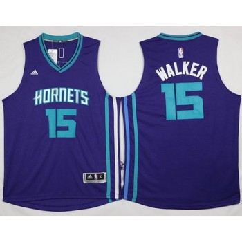 Revolution 30 Hornets #15 Kemba Walker Purple Stitched NBA Jersey Revolution 30 Hornets #15 Kemba Walker Purple Stitched NBA Jersey
