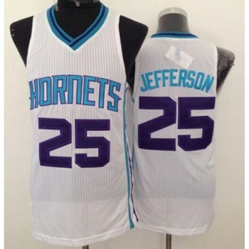 Revolution 30 Hornets #25 Al Jefferson White Stitched NBA Jersey Revolution 30 Hornets #25 Al Jefferson White Stitched NBA Jersey
