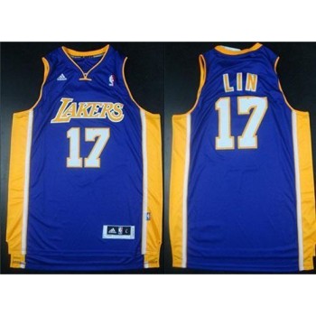 Revolution 30 Lakers #17 Jeremy Lin Purple Stitched Youth NBA Jersey Revolution 30 Lakers #17 Jeremy Lin Purple Stitched Youth NBA Jersey