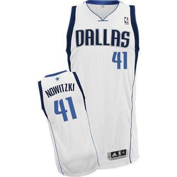 Revolution 30 Mavericks #41 Dirk Nowitzki White Stitched NBA Jersey Revolution 30 Mavericks #41 Dirk Nowitzki White Stitched NBA Jersey
