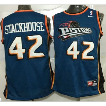 Revolution 30 Pistons #6 Josh Smith Blue Stitched NBA Jersey Revolution 30 Pistons #6 Josh Smith Blue Stitched NBA Jersey