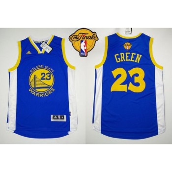 Revolution 30 Warriors #23 Draymond Green Blue The Finals Patch Stitched NBA Jersey Revolution 30 Warriors #23 Draymond Green Blue The Finals Patch Stitched NBA Jersey