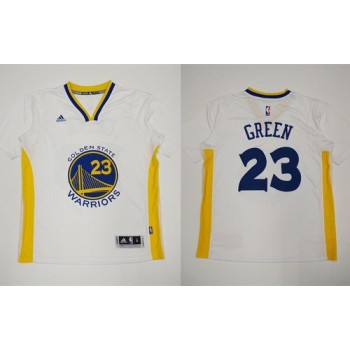 Revolution 30 Warriors #23 Draymond Green White Alternate Stitched NBA Jersey Revolution 30 Warriors #23 Draymond Green White Alternate Stitched NBA Jersey