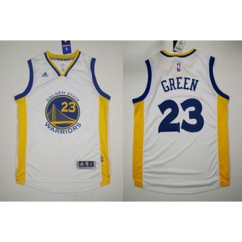Revolution 30 Warriors #23 Draymond Green White Stitched NBA Jersey Revolution 30 Warriors #23 Draymond Green White Stitched NBA Jersey