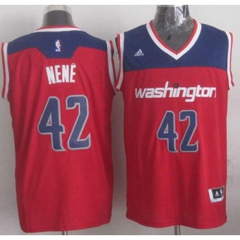 Revolution 30 Wizards #42 Nene Red Stitched NBA Jersey Revolution 30 Wizards #42 Nene Red Stitched NBA Jersey