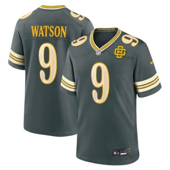 Men's Green Bay Packers #9 Christian Watson Green 2026 Rivalries Collection Game Jersey