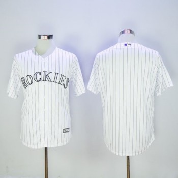 Rockies Blank White New Cool Base Stitched MLB Jersey Rockies Blank White New Cool Base Stitched MLB Jersey
