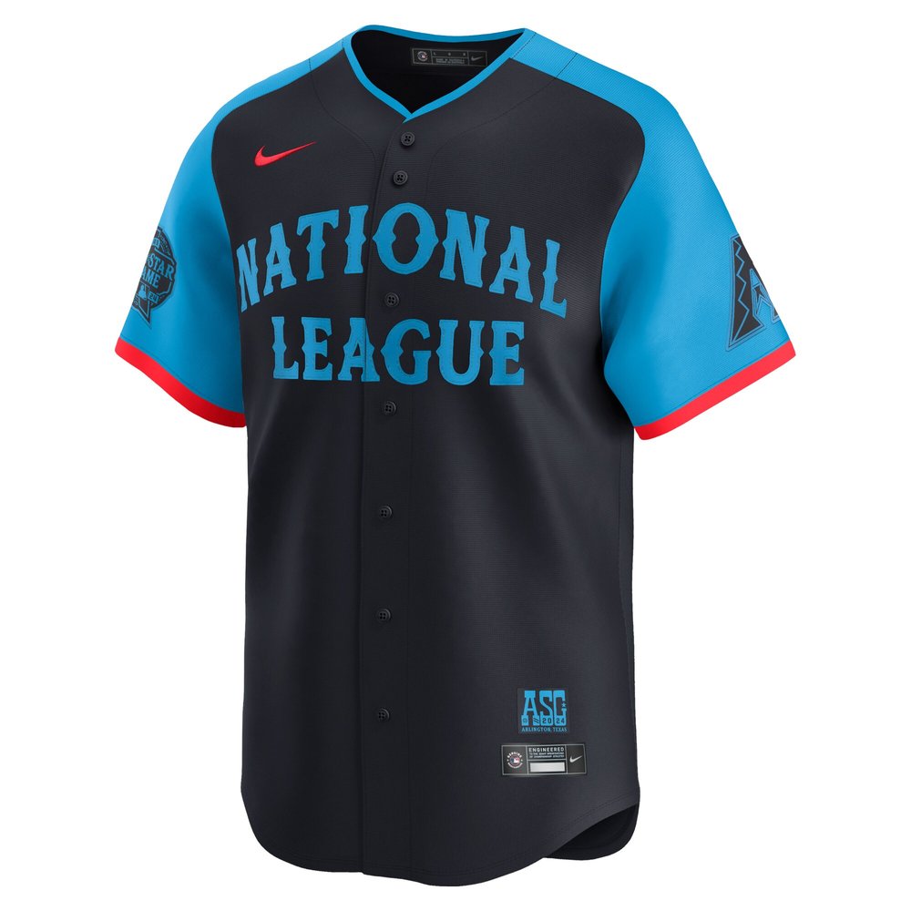 Men's National League Ketel Marte Navy 2024 MLB All-Star Game Limited Player Jersey