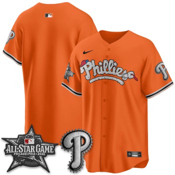 Men's Philadelphia Phillies Orange 2026 MLB All-Star Jersey